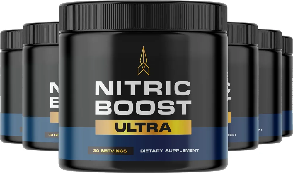 Nitric Boost Ultra™ 6 jar bundle — 180-day nitric oxide booster supplement supply for men